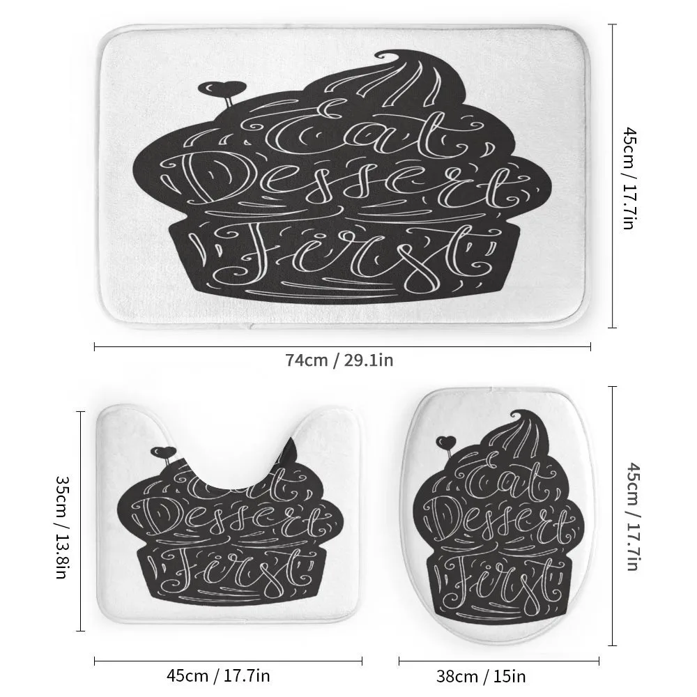 Monochrome Cupcake Doodle — Detail 1
