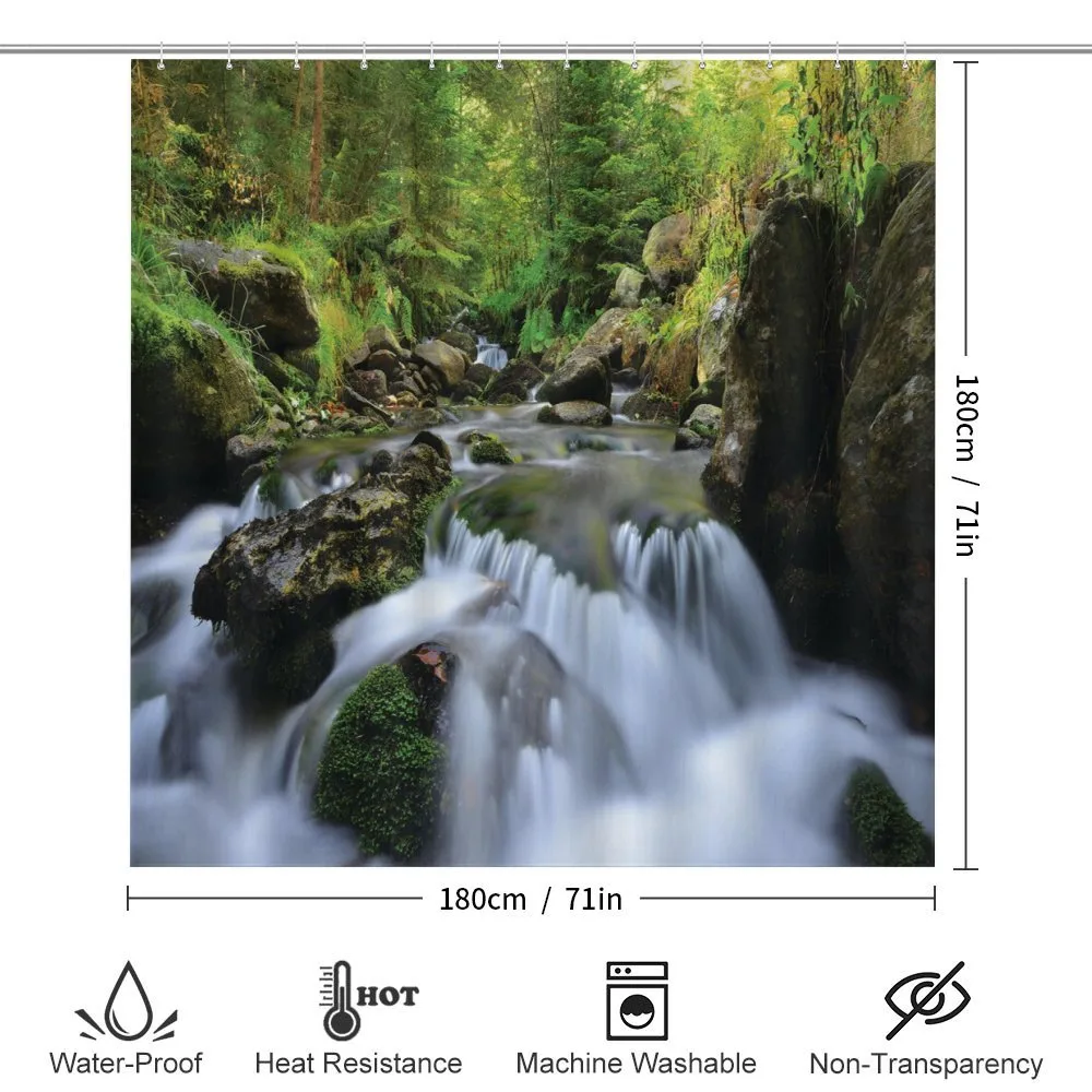 National Park Cascade — Detail 2