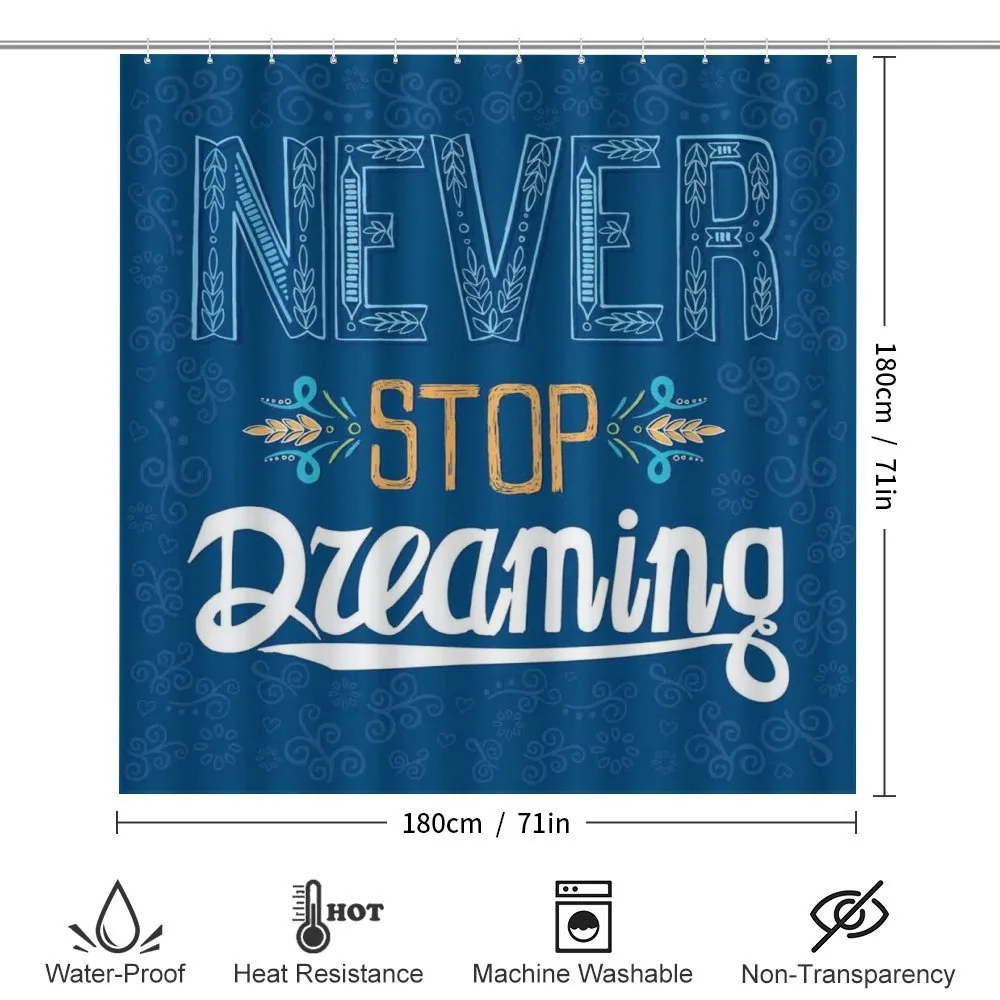 Never Stop Dreaming — Detail 2