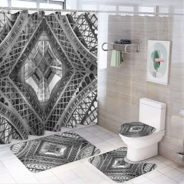 Paris Eiffel on a shower curtain