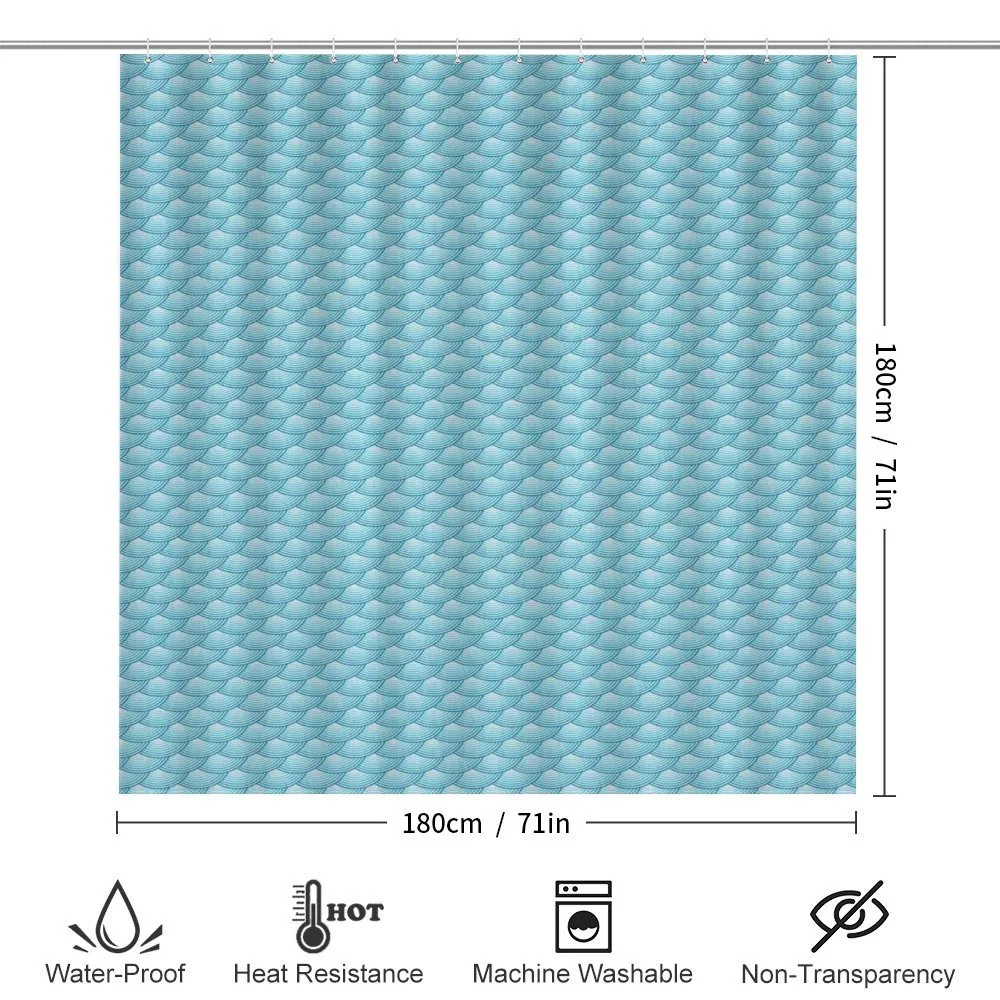 Retro Blue Ombre — Detail 2