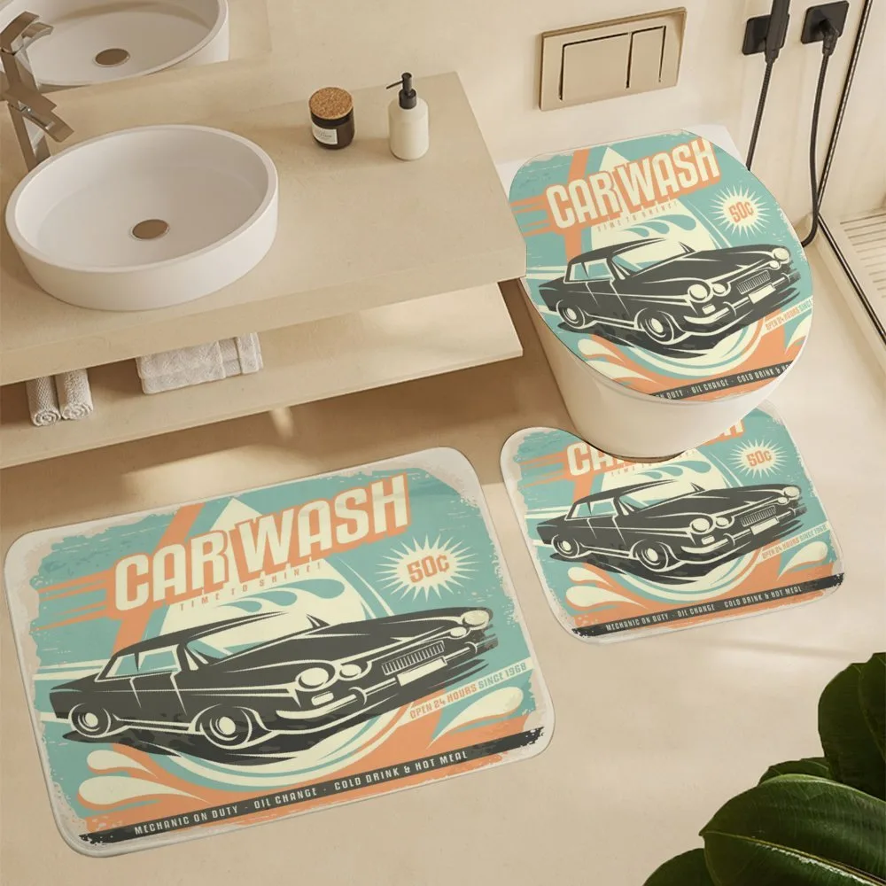 Retro Car Wash Poster — Detail 5