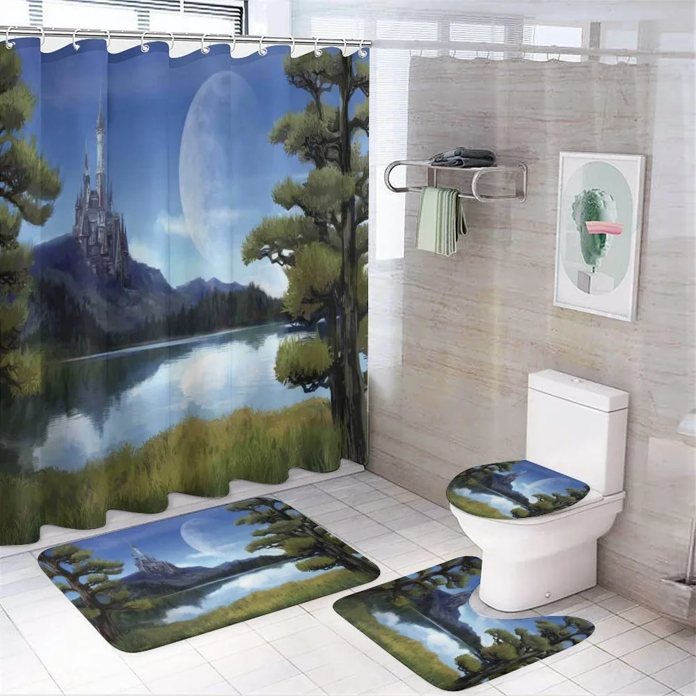 Riverside Lake Scene — Your design