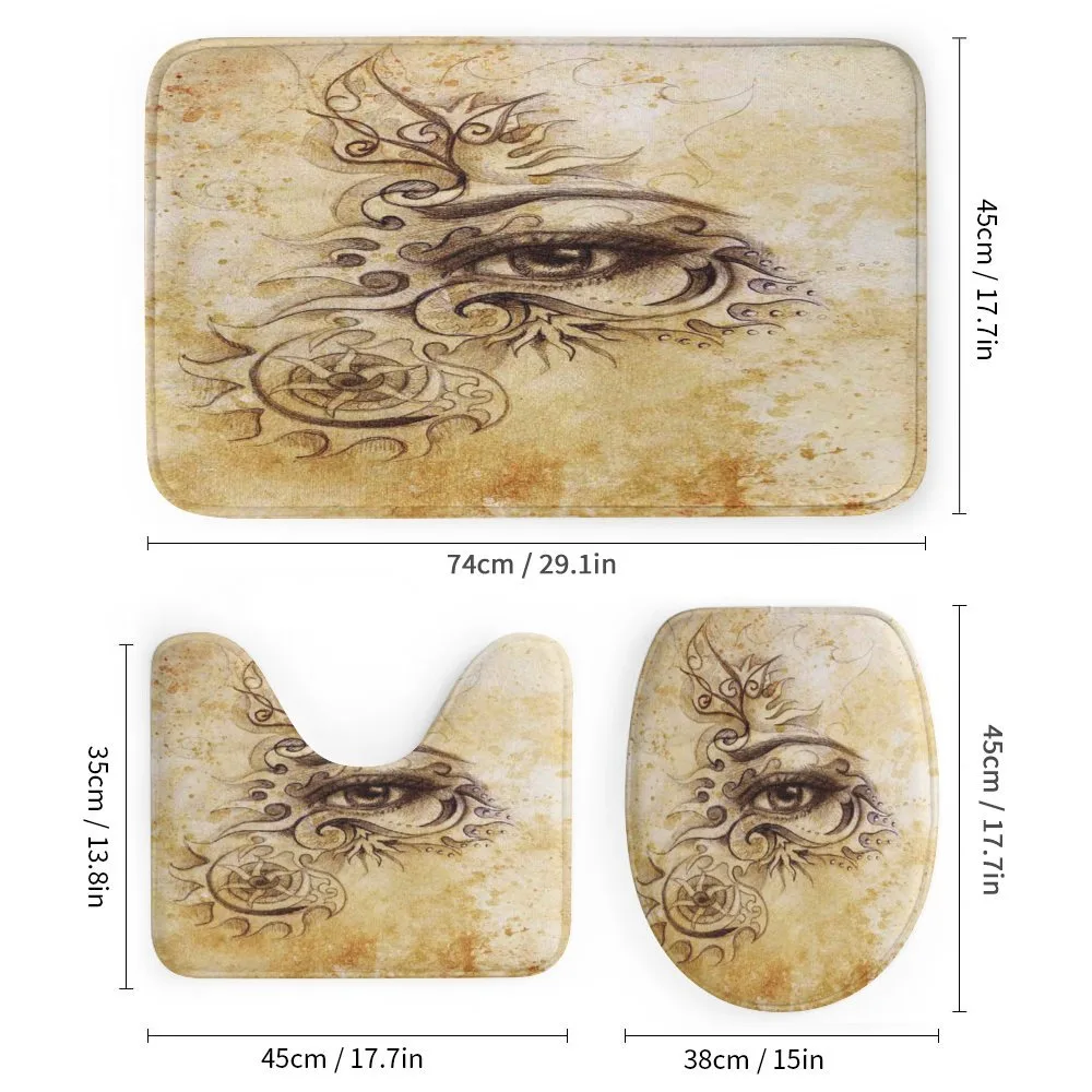 Traditional Hand Drawn Eye — Detail 1