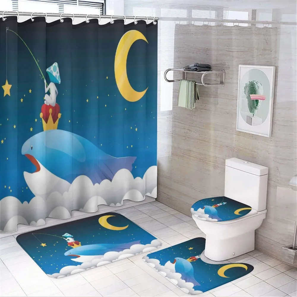 Whale on Clouds Moon — Your design