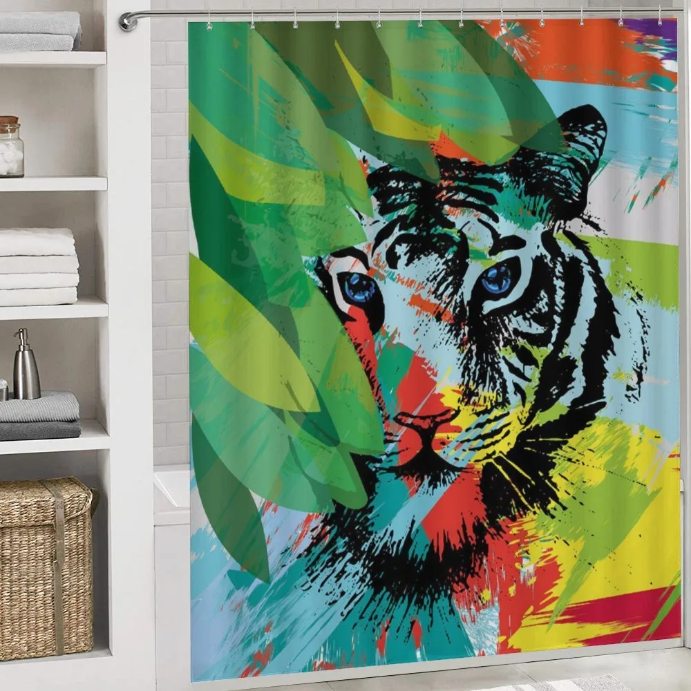 Abstract Bengal Tiger — Detail 4