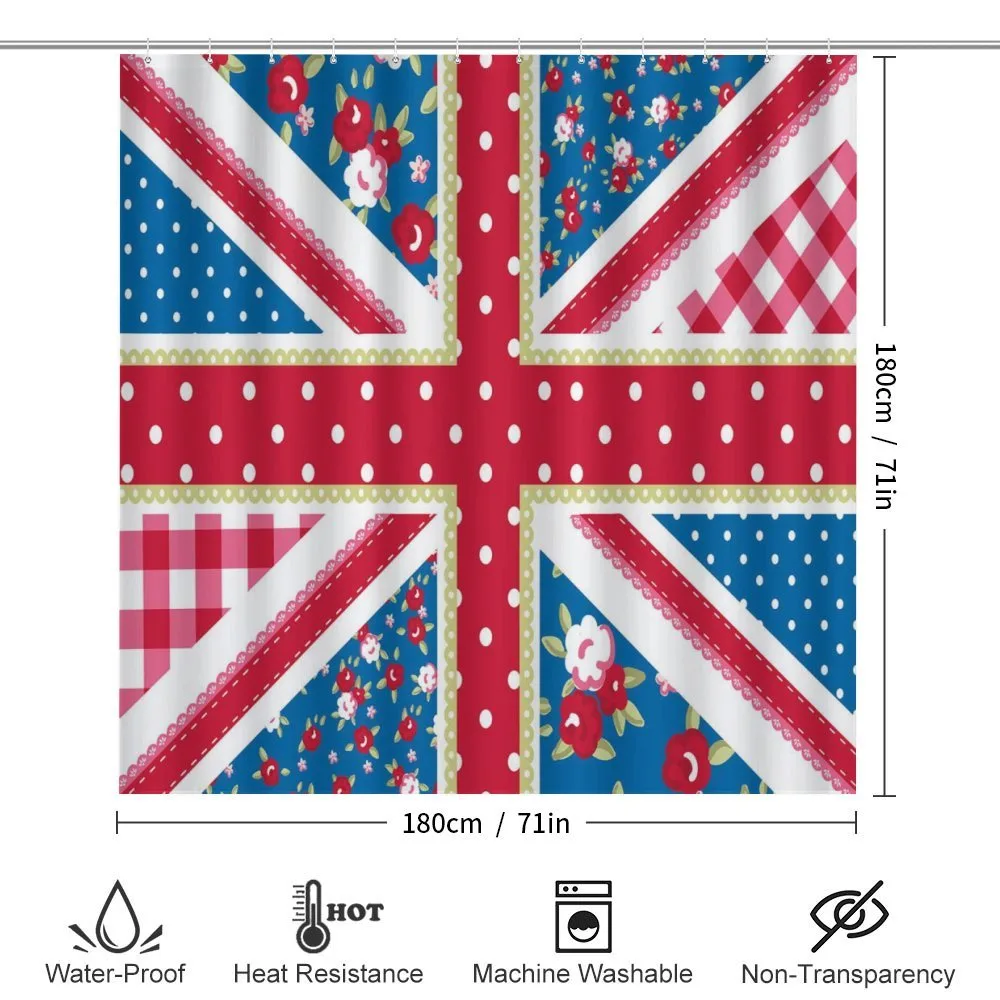 British Flag Floral — Detail 2