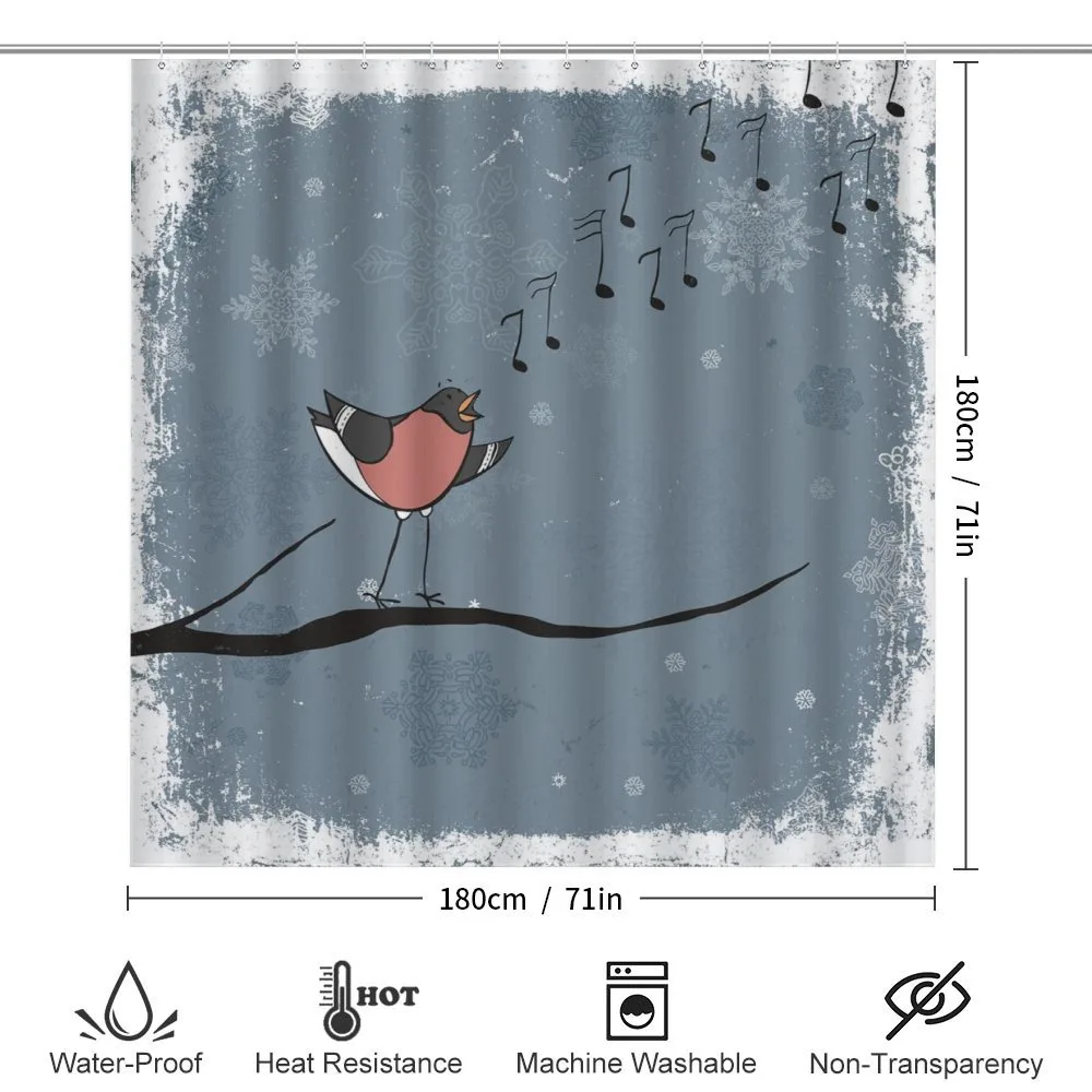 Bullfinch Bird Singing — Detail 2