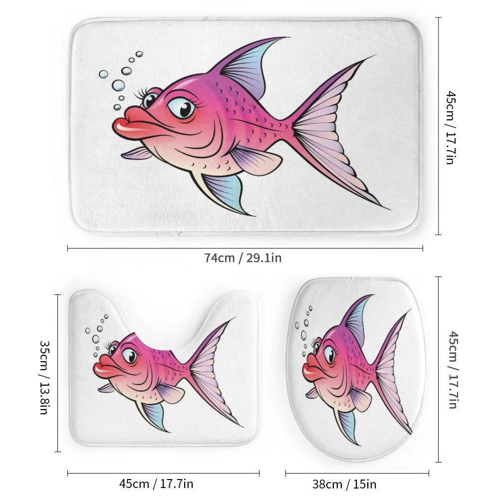 Cartoon Female Goldfish — Detail 1