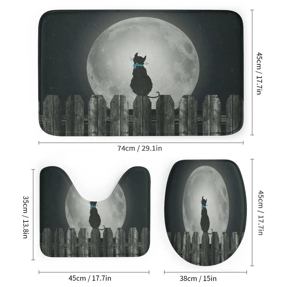 Cat Looking at the Moon — Detail 1