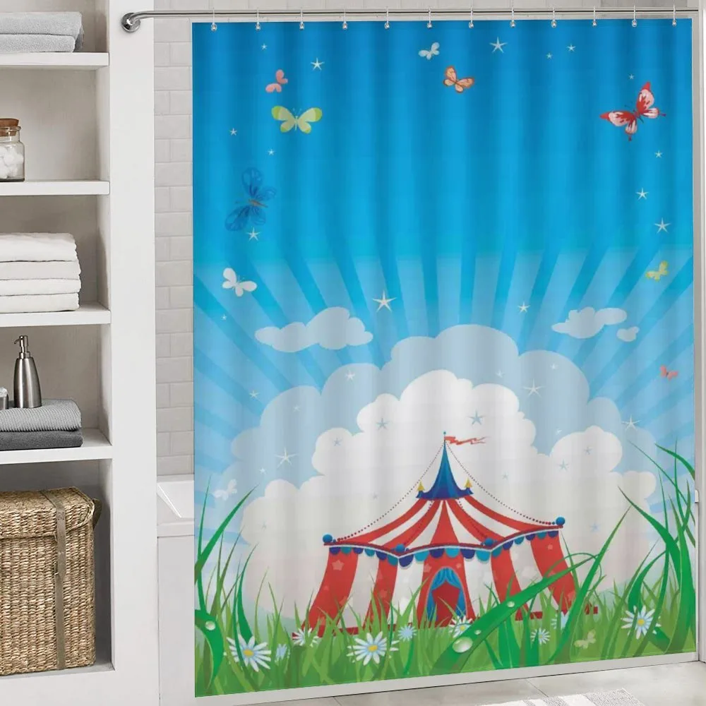 Circus Tent with Clouds — Detail 4