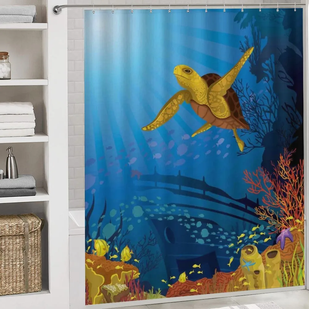 Coral Reef Fish Turtle — Detail 4