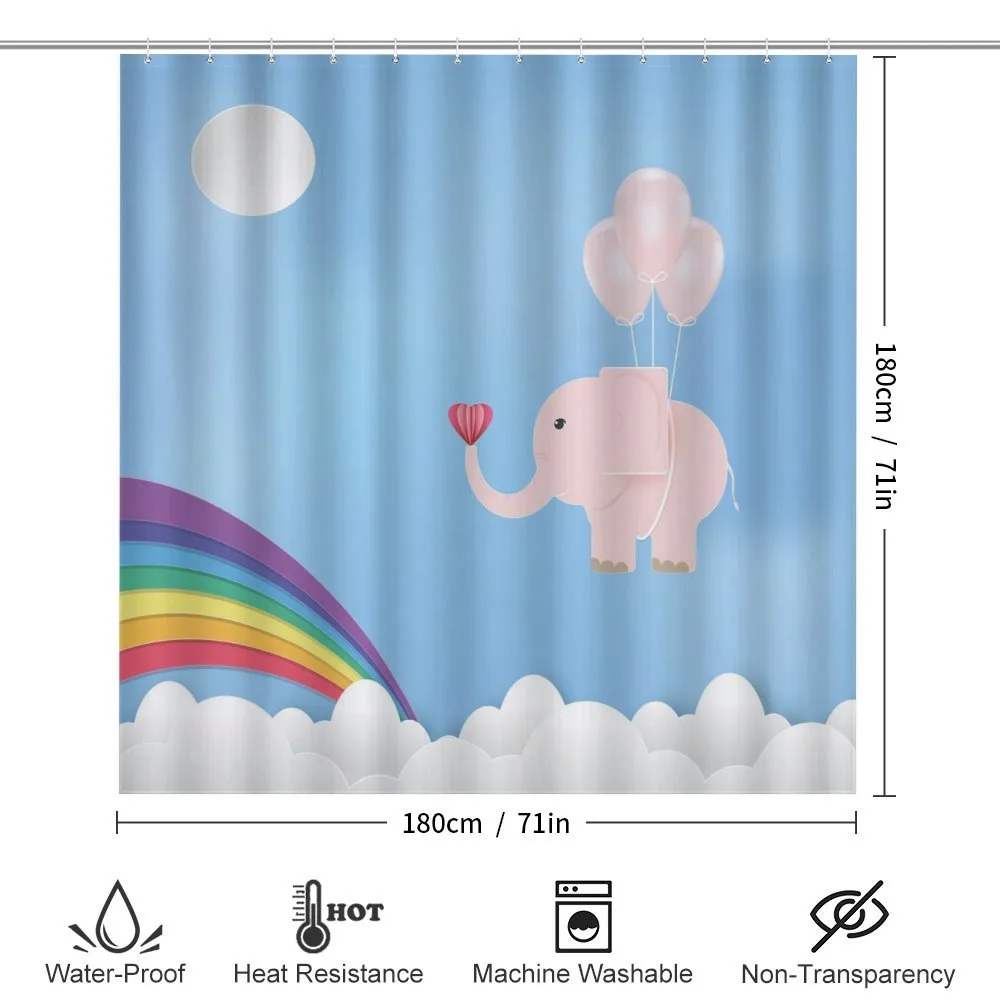 Elephant Rainbow Sky — Detail 2