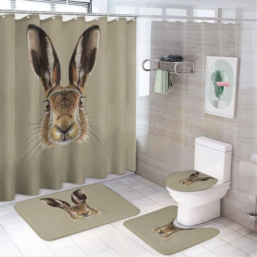 Face of a Wild Hare Realistic — Your design