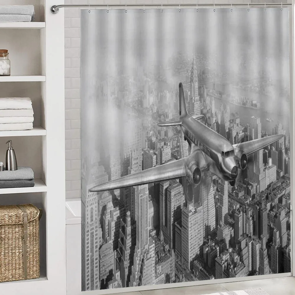 Flying Plane on New York — Detail 4