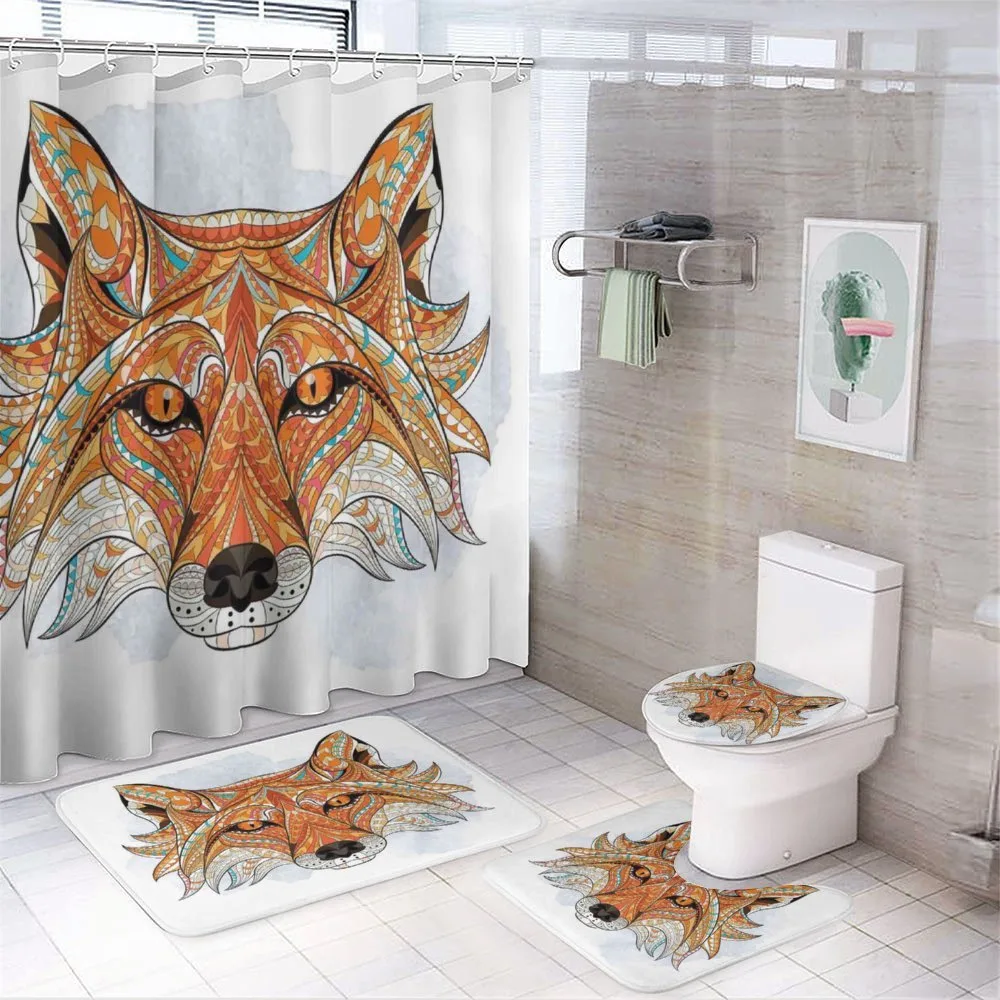 Geometric Fox Portrait — Your design