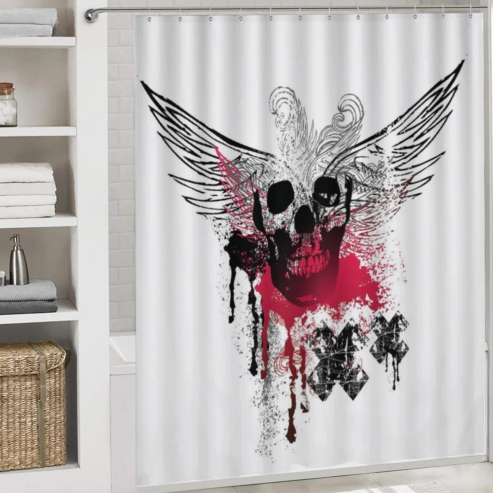 Grunge Wings and Skull — Detail 4