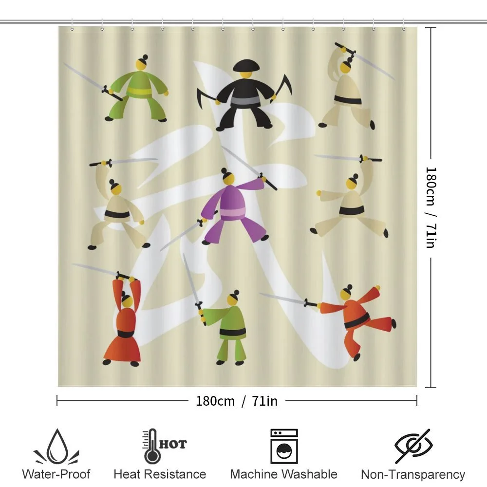 Japanese Martial Art Icons — Detail 2