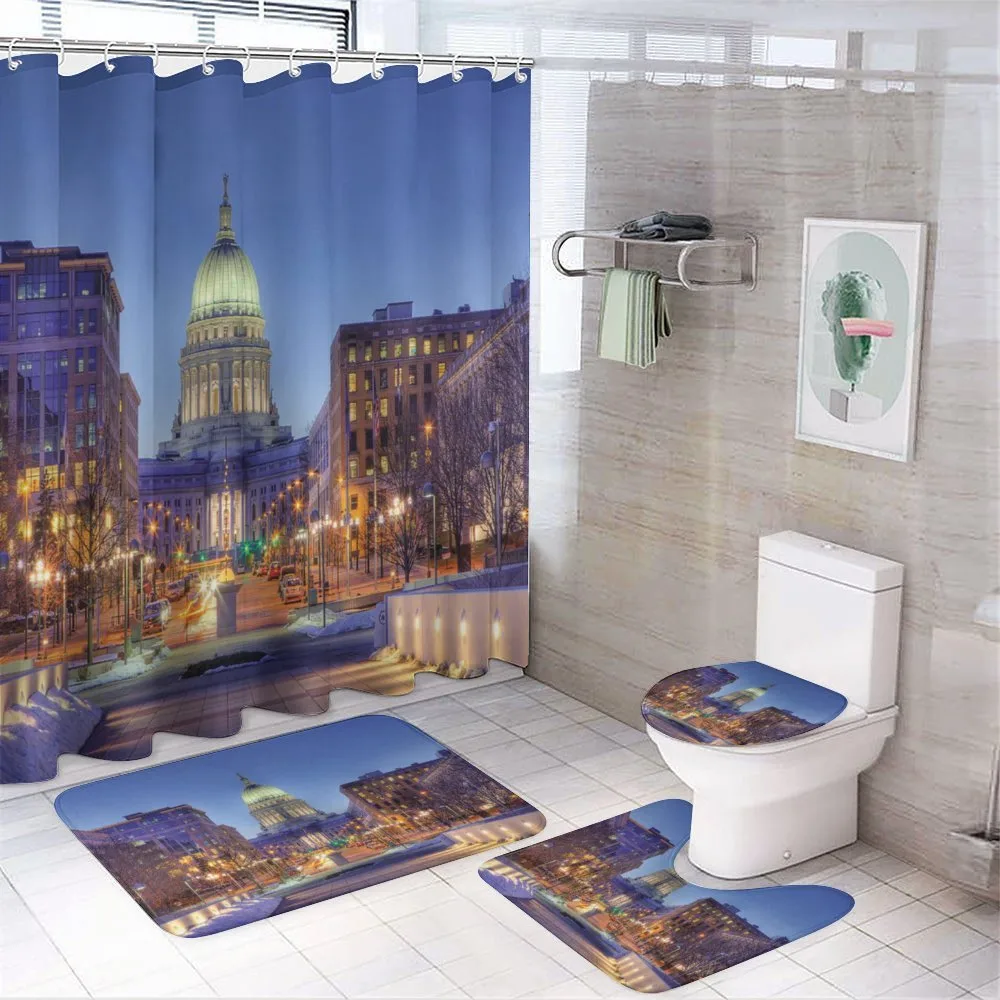 Landmark Building Winter — Your design
