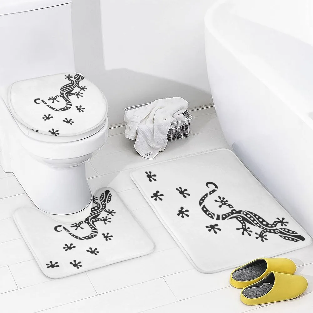 Lizard and Footprints — Detail 3