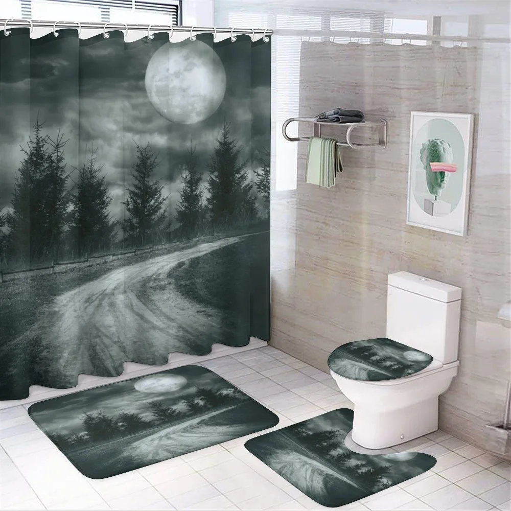 Moonrise Scenery — Your design