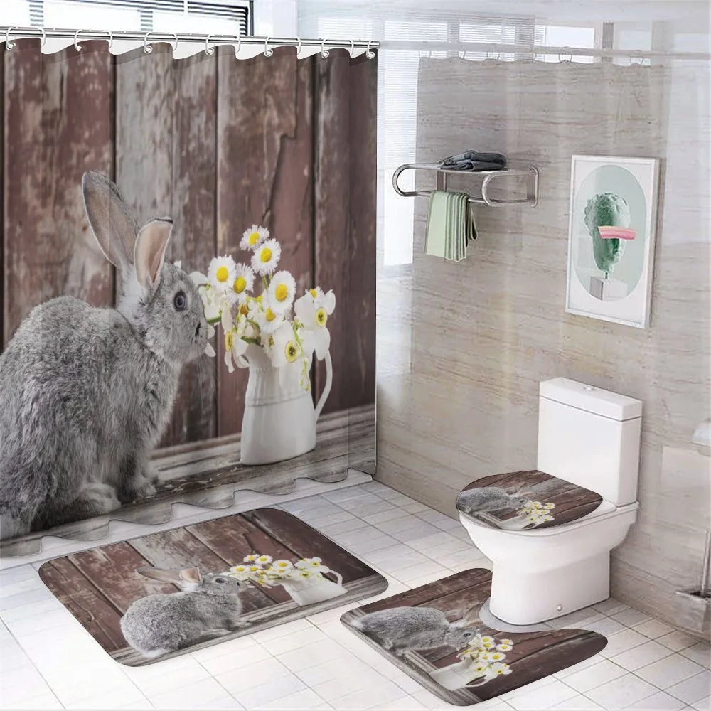 Rabbit Daisy Wooden — Your design