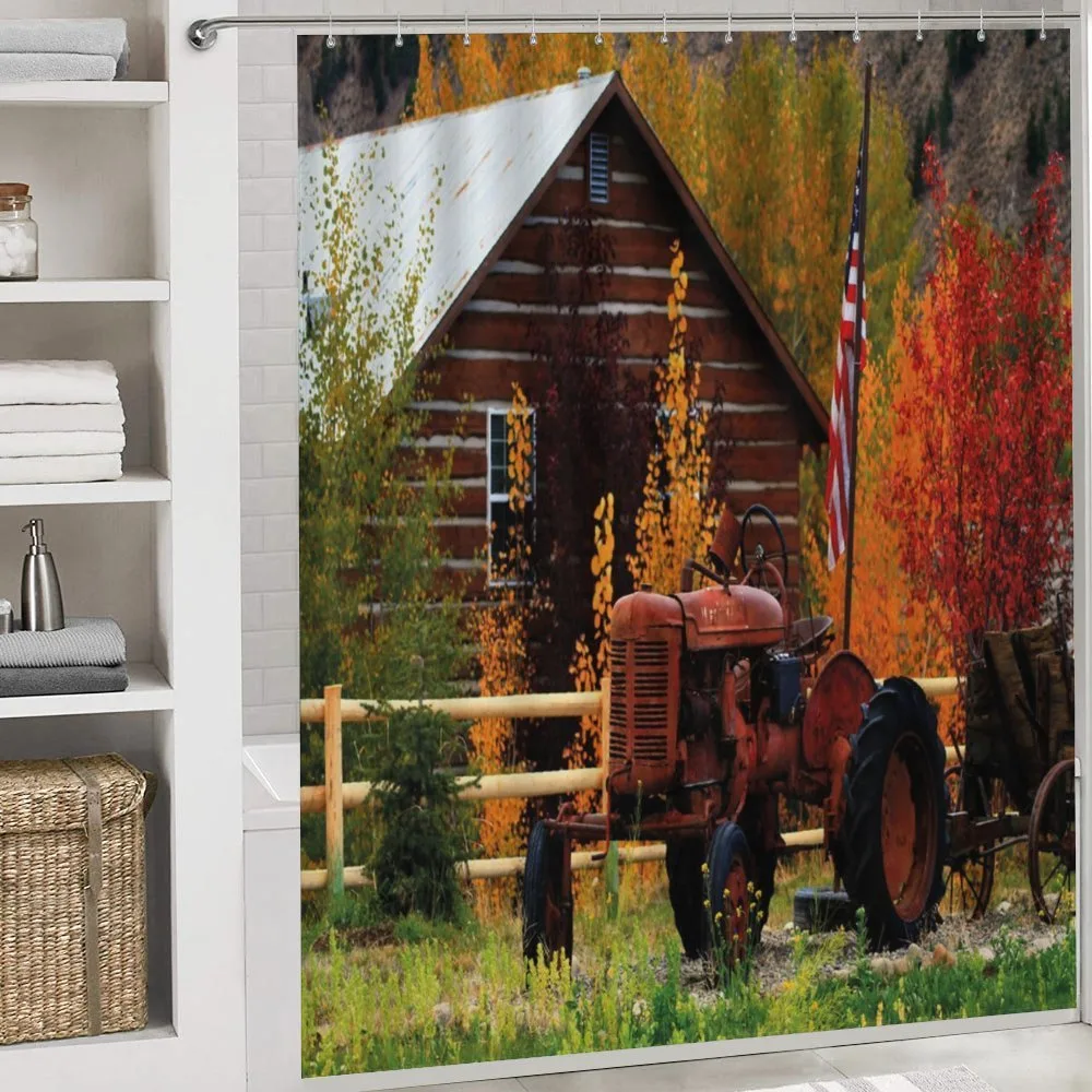 Rustic Cabin with Tractor — Detail 4