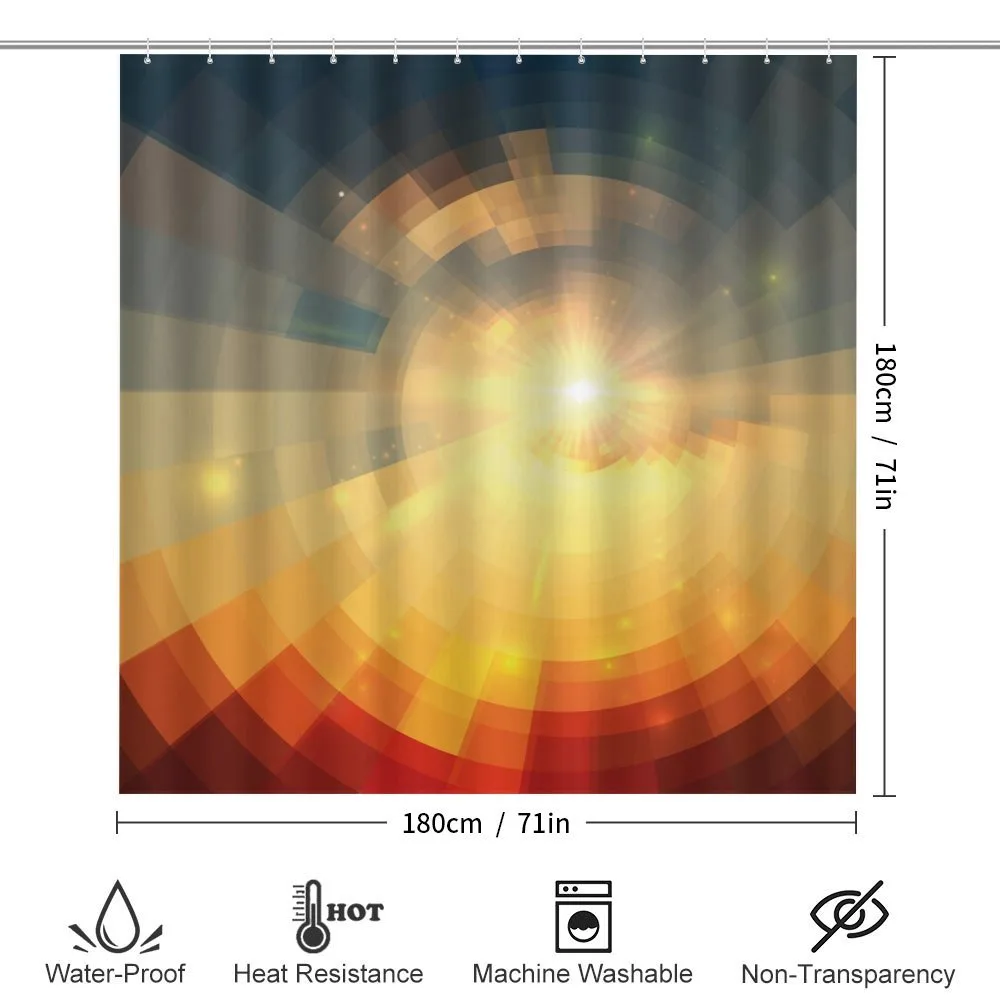 Sunbeams in Clear Sky — Detail 2