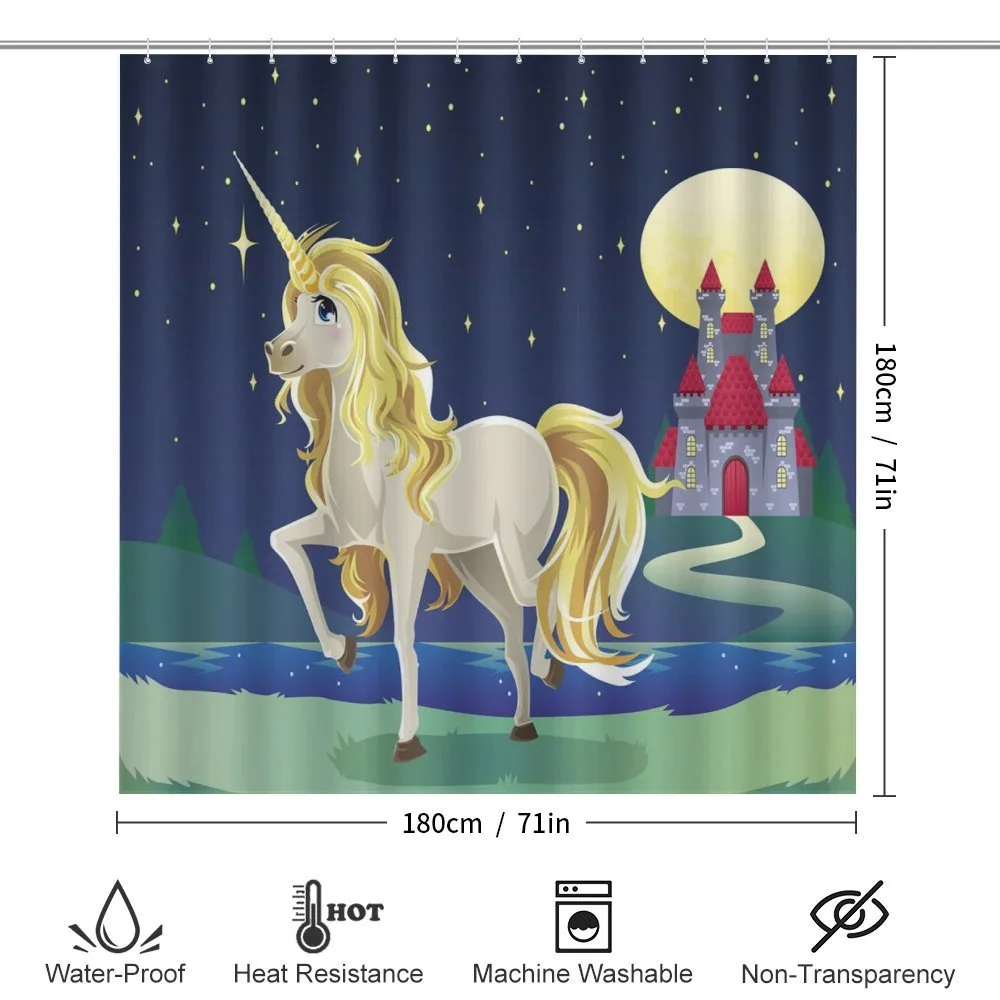 Unicorn and Gothic Fortress — Detail 2