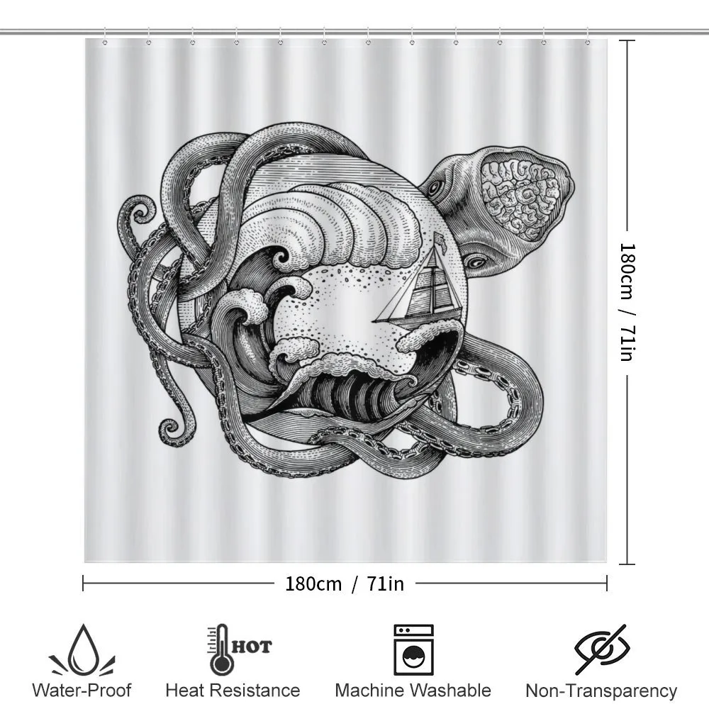 Abstract Octopus — Detail 2