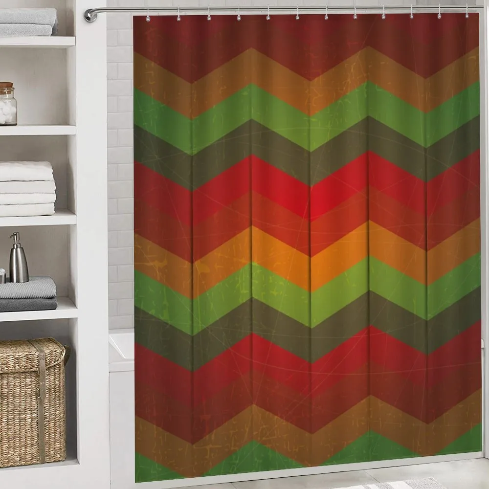 Abstract Zigzag Striped — Detail 4