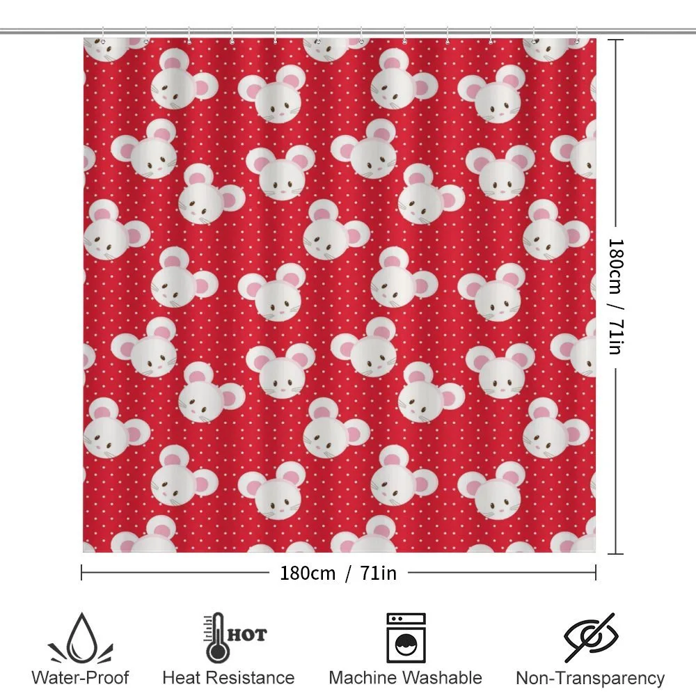 Animal on Warm Polka Dots — Detail 2