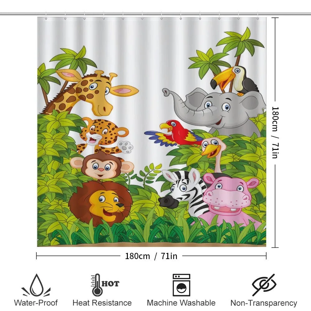 Cartoon Zoo Mascots — Detail 2