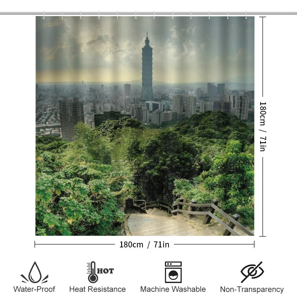 Dramatic Cityscape Taipei — Detail 2