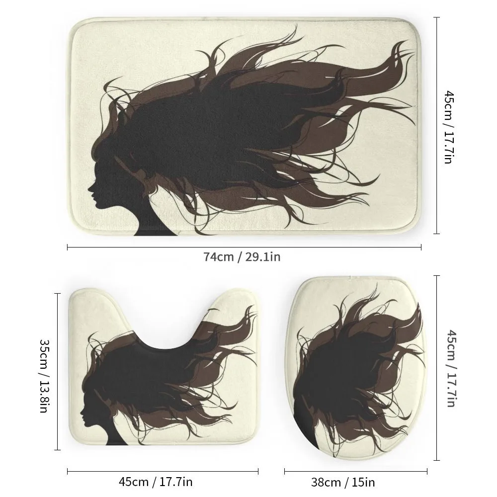 Fuzzy Hair Silhouette — Detail 1