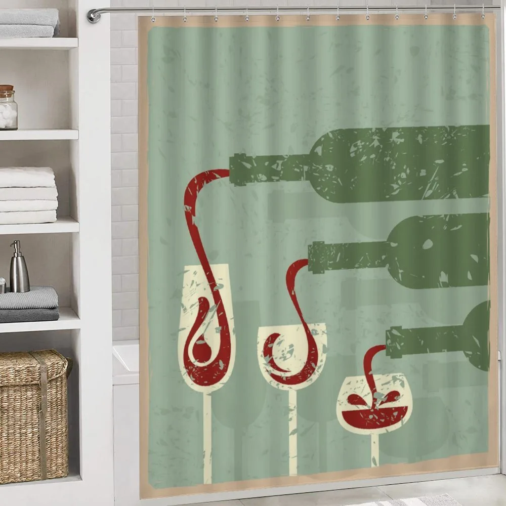 Grunge Retro Wine Pouring — Detail 4