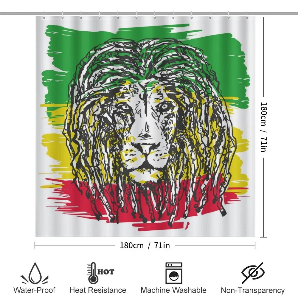 Hair Style Lion Portrait — Detail 2