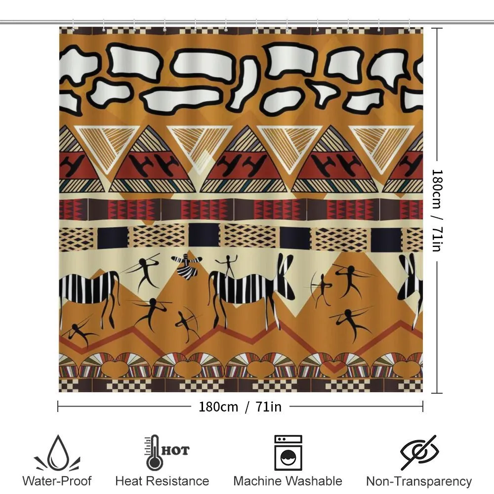 Hunt Zebra Tribe Ethnic — Detail 2