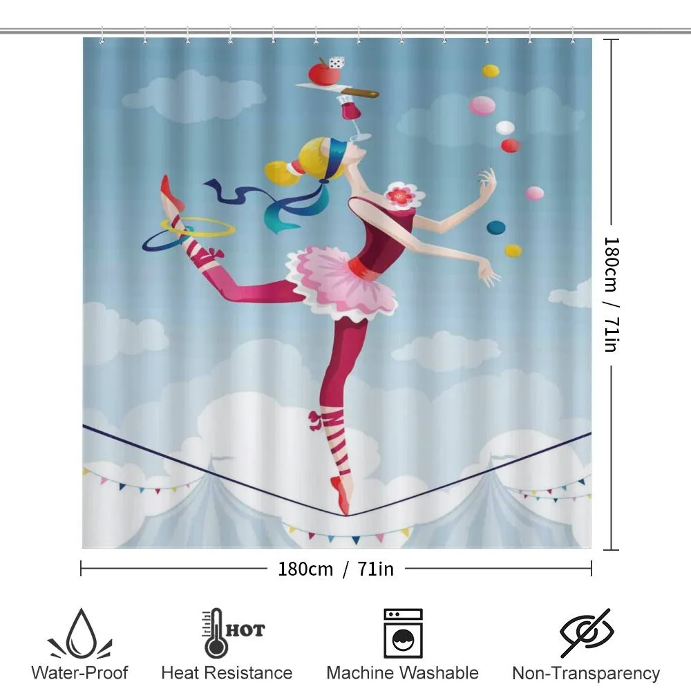 Juggler Woman Trapeze — Detail 2