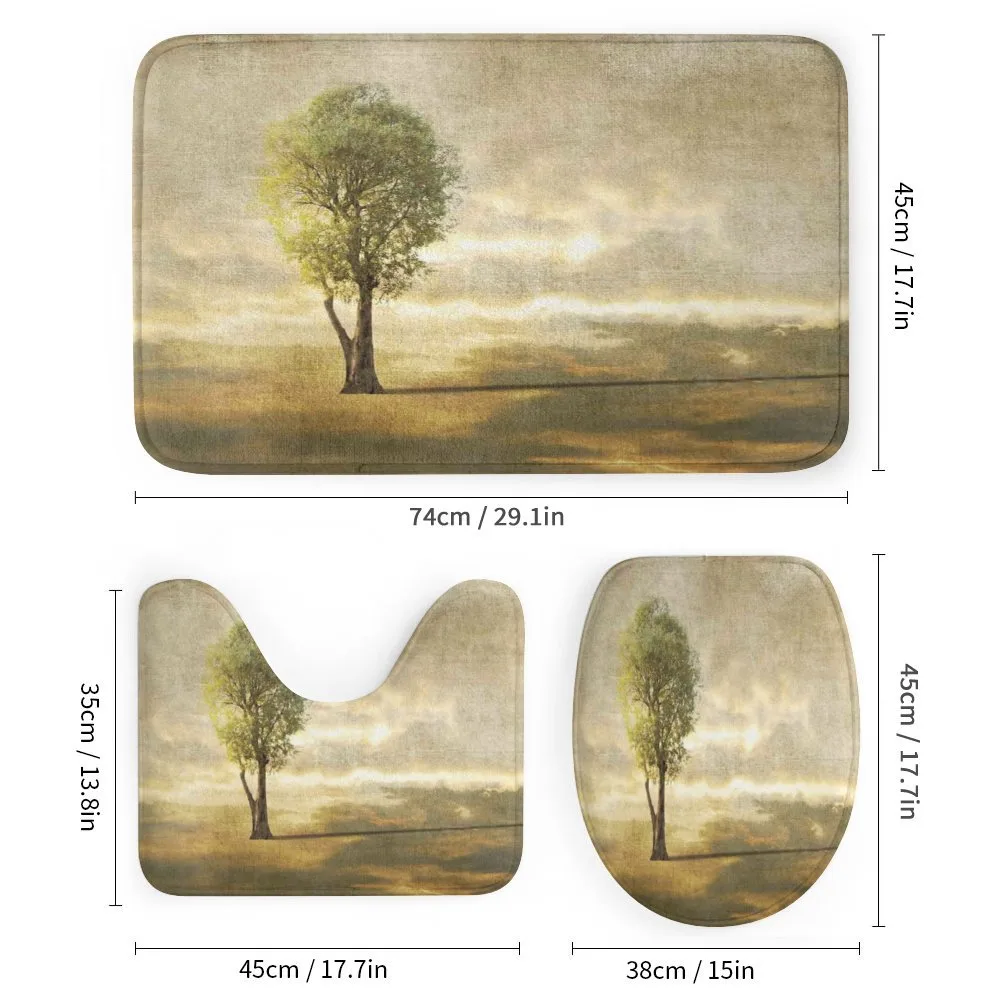 Lonely Tree in Beige Tones — Detail 1