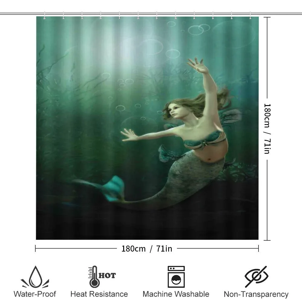Mermaid Undersea — Detail 2