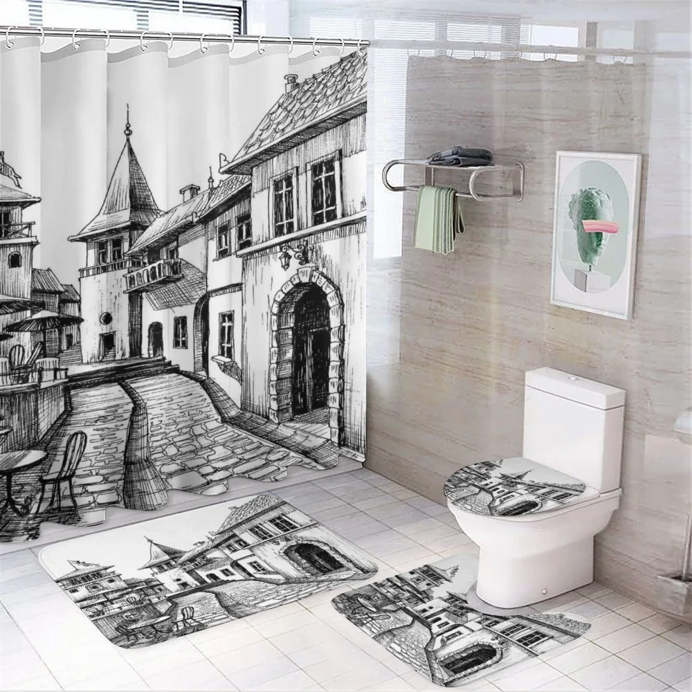 Old Town Street Peaceful — Your design