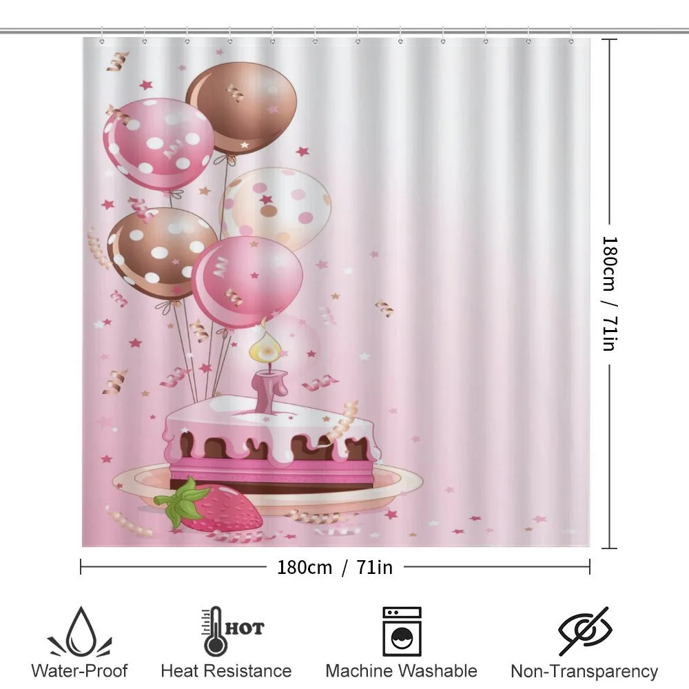 Strawberry Cake Balloons — Detail 2