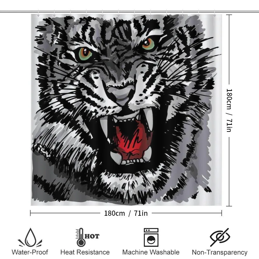 Tiger Roars — Detail 2