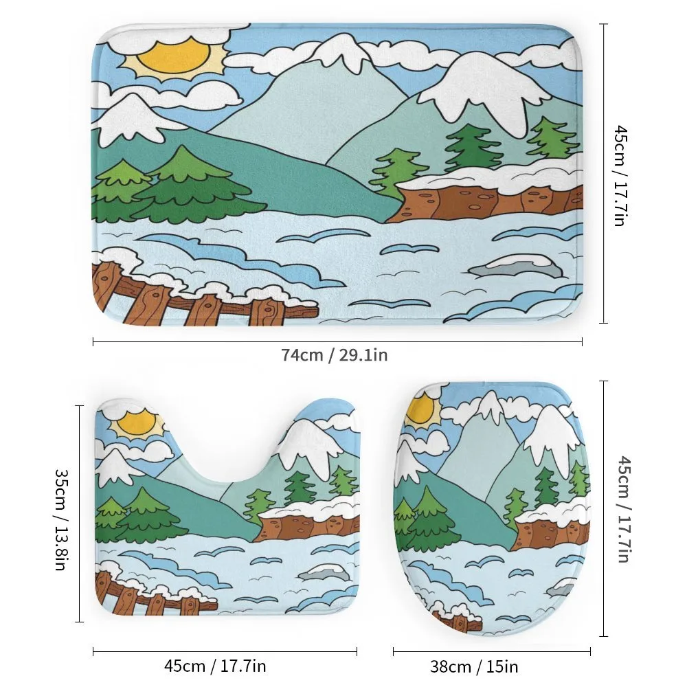 Winter Mountains — Detail 1