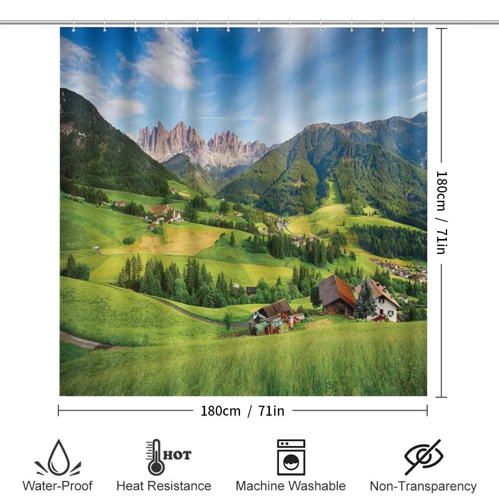 Alps in the Spring — Detail 2
