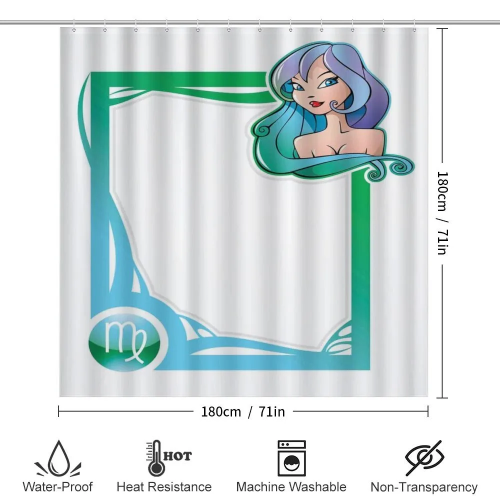 Cartoon Frame Girl — Detail 2