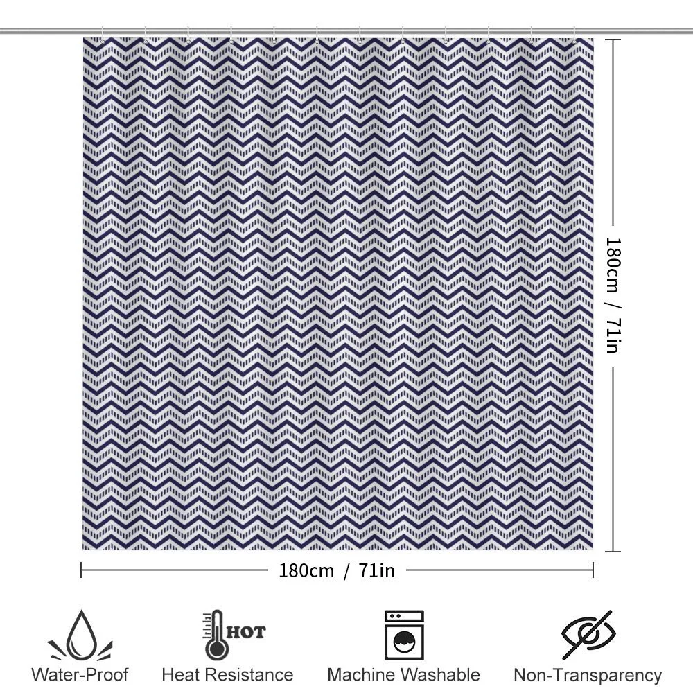 Chevron Dashed Lines — Detail 2