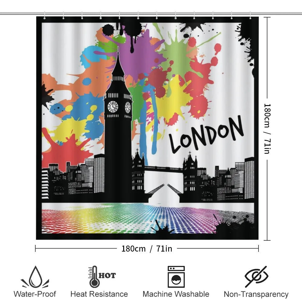 Colorful London City View — Detail 2