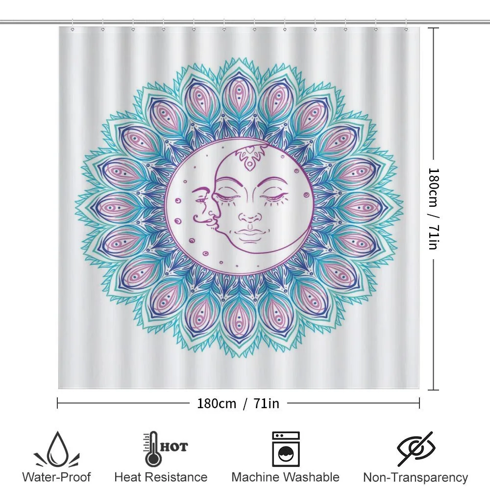 Colorful Mandala Sign — Detail 2